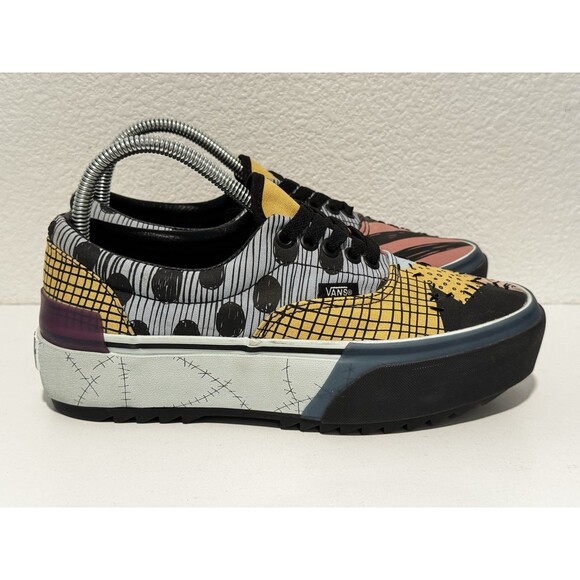Vans x Nightmare Before Christmas Sally Shoe Womens Sz 8.5 Stacked Platform NEW - Picture 6 of 16